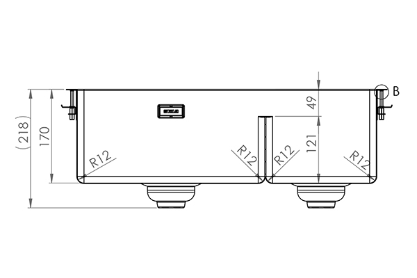 Alternative view of Stala ULTRA-20-34-LD – kombination av en stor och en liten ho